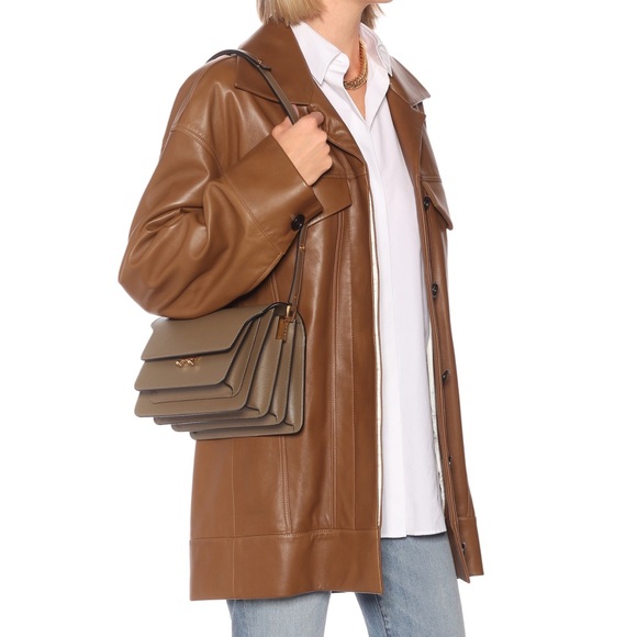 Marni Trunk Bag Medium Saffiano Leather (NWT+bag) - Picture 9 of 10